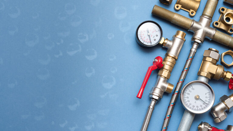 Plumbing pipes and valves for commercial water systems
